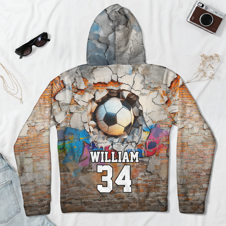 Sport Gifts For Son, Daughter Player - Basketball, Baseball, Football, American Football - Personalized Hoodie 3