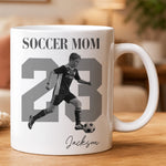 Sport Mom Vintage Photo - Personalized Mug 1