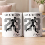 Sport Mom Vintage Photo - Personalized Mug 2