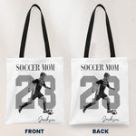 Sport Mom Vintage Photo - Personalized Tote Bag 2