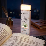 Spread Those Pages Like A Good Girl For Book Lovers, Bookworms - Personalized Reading Lamp 4
