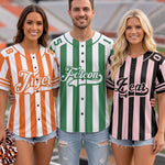 Striped School Mascot Team Spirit Game Day - Personalized Shirt 3