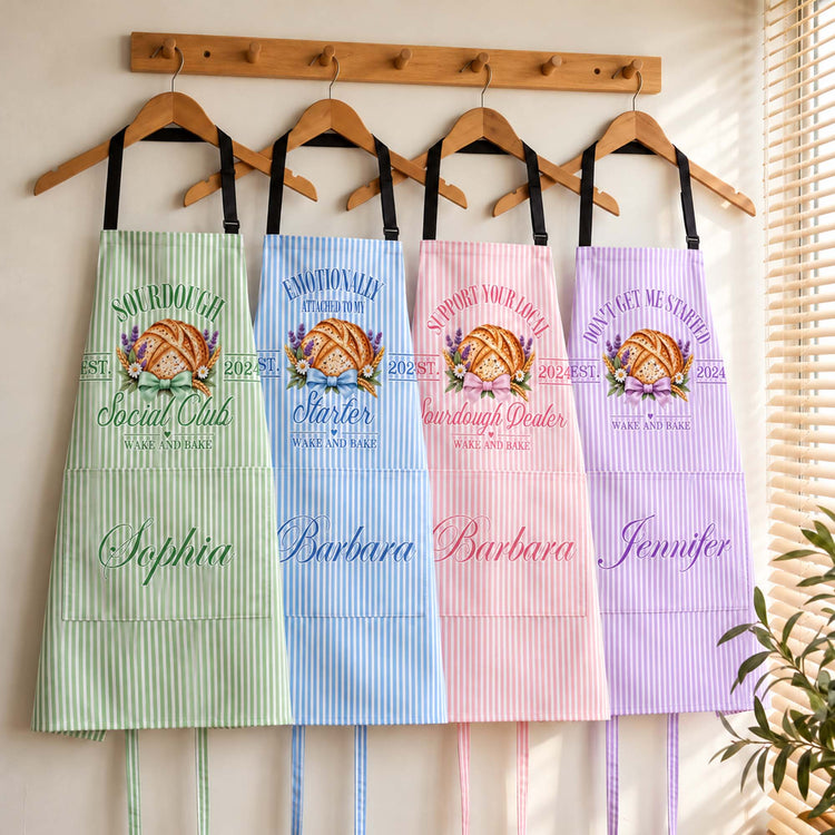 Support Your Local Sourdough Dealer Gifts For Sourdough Lovers Baking Lovers - Personalized Apron 1