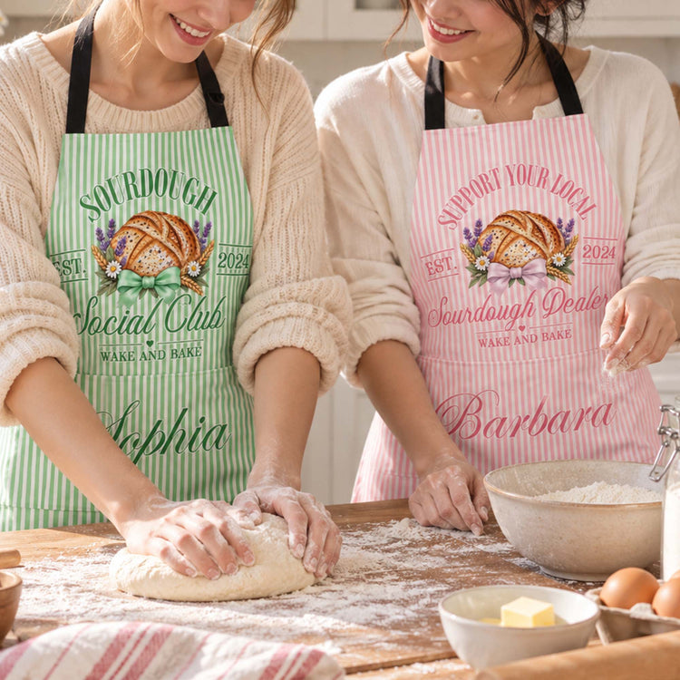 Support Your Local Sourdough Dealer Gifts For Sourdough Lovers Baking Lovers - Personalized Apron 4