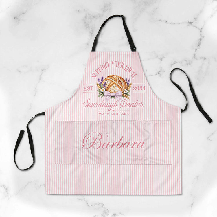 Support Your Local Sourdough Dealer Gifts For Sourdough Lovers Baking Lovers - Personalized Apron 7
