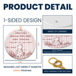 Teacher Appreciation Thank You Year End Gift - Personalized Ornament 5