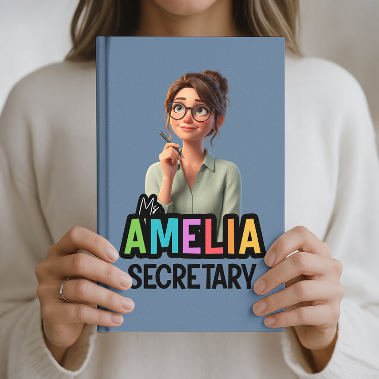 Teacher Cartoon Version - Personalized Journal 2