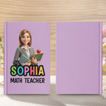 Teacher Cartoon Version - Personalized Journal 3