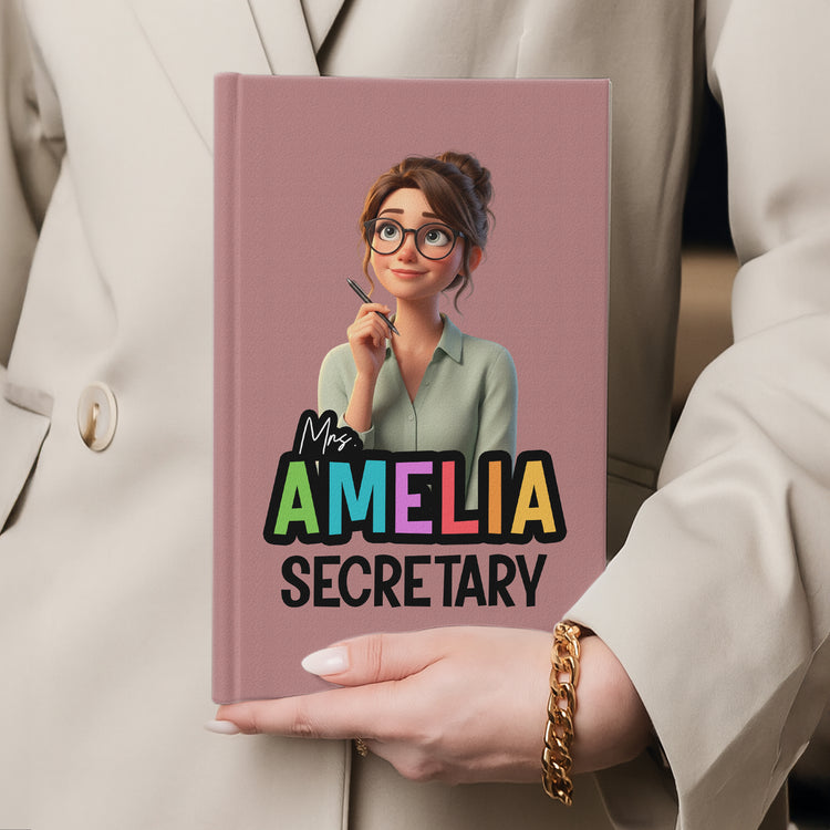 Teacher Cartoon Version - Personalized Journal 7