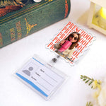 Teacher Custom Cartoon Style Gift For Teacher Coworkers - Personalized Acrylic Badge Reel 5
