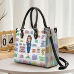 Teacher Daily Affirmations - Personalized Leather Bag