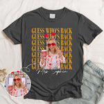 Teacher Guess Who'S Back Custom Photo - Personalized Shirt 1