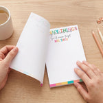 Teacher Note Thank You End Of Year Gift - Personalized Notepad 2