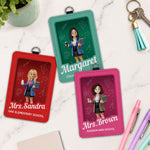 Teacher Toy Box - Personalized Badge Holder 1