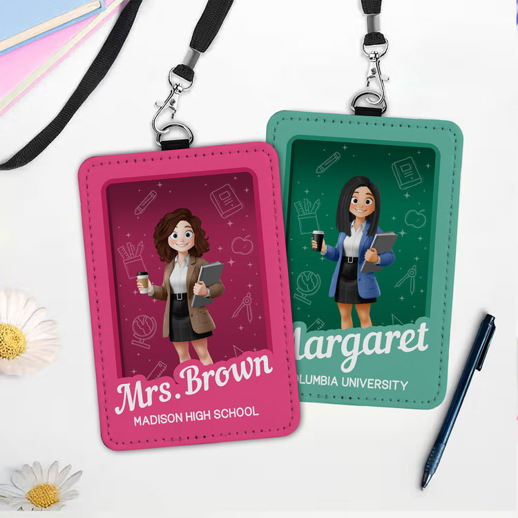 Teacher Toy Box - Personalized Badge Holder 2