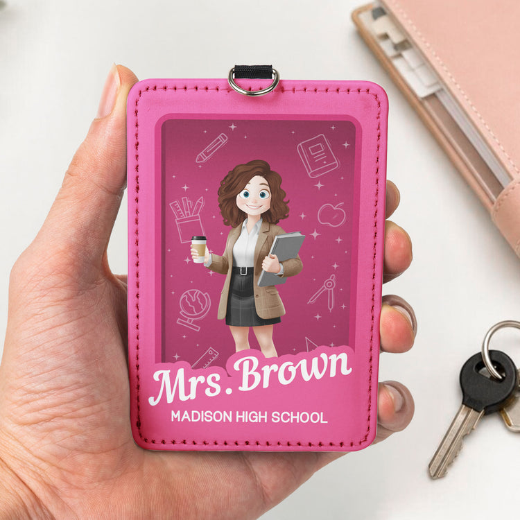 Teacher Toy Box - Personalized Badge Holder 3