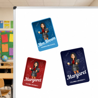 Teacher Toy Box - Personalized Magnet