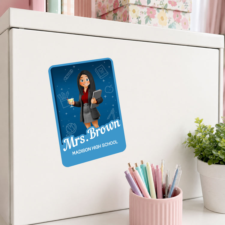Teacher Toy Box - Personalized Magnet 2
