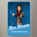 Teacher Toy Box - Personalized Magnet 3