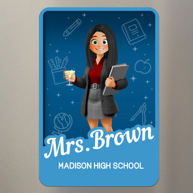 Teacher Toy Box - Personalized Magnet 3