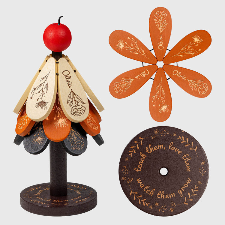 Teacher Trinket Appreciation Gift - Personalized Trivet Tree 2