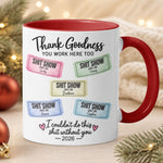 Thank Goodness You Work Here Too I Couldn’t Do This Sht Without You - Personalized Ornament 3