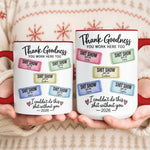 Thank Goodness You Work Here Too I Couldn’t Do This Sht Without You - Personalized Ornament 4