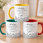 Thank You Employee Appreciation Gift - Personalized Mug 1