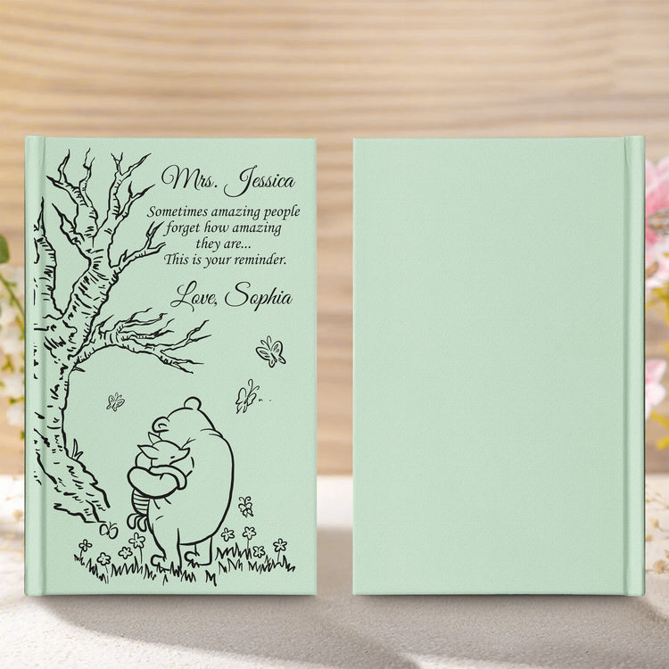 Thank You Gifts For Boss, Teacher, Coworker, Mentor - Personalized Journal 3