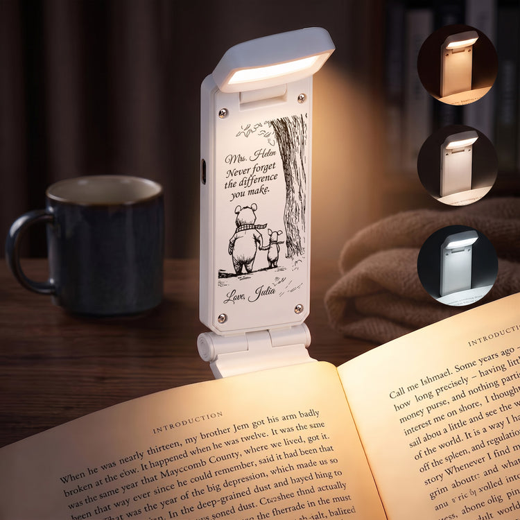 Thank You Gifts For Coworker, Boss, Mentor, Teacher, Daughter - Personalized Reading Lamp 1