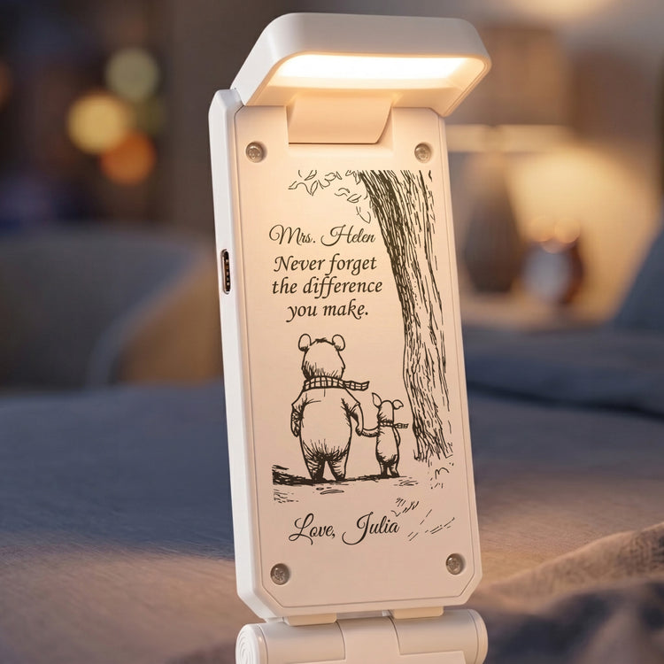 Thank You Gifts For Coworker, Boss, Mentor, Teacher, Daughter - Personalized Reading Lamp 4