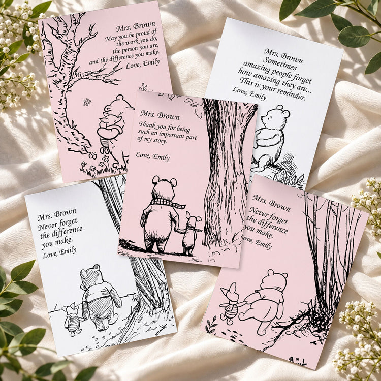 Thank You Gifts For Coworkers, Company, Boss, Mentor, Teacher, Employees - Personalized Cards 3