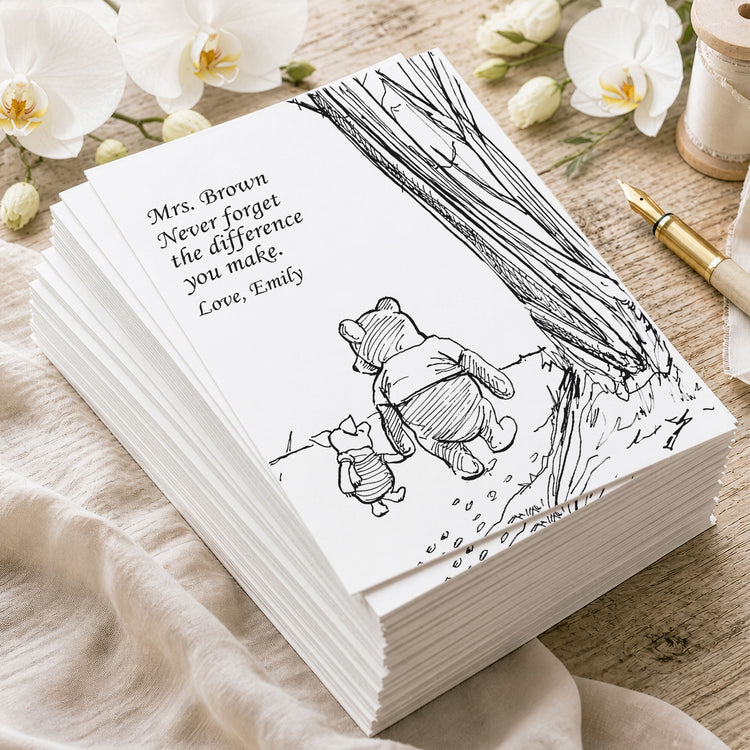 Thank You Gifts For Coworkers, Company, Boss, Mentor, Teacher, Employees - Personalized Cards 7