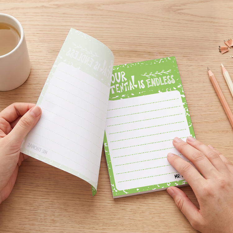 Thank You Motivate Gifts For Teachers, Coworkers - Personalized Notepad 2