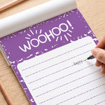 Thank You Motivate Gifts For Teachers, Coworkers - Personalized Notepad 3