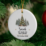 Thank You Ornaments Coworker, Employee, Team Bulk Gifts - Personalized Ornament 6