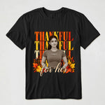 Thankful For Her, Him, Husband, Wife, Thankgiving Gift - Personalized Shirt 4