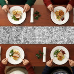Thanksgiving Coloring Gift For Kids, Family - Personalized Table Runner 4