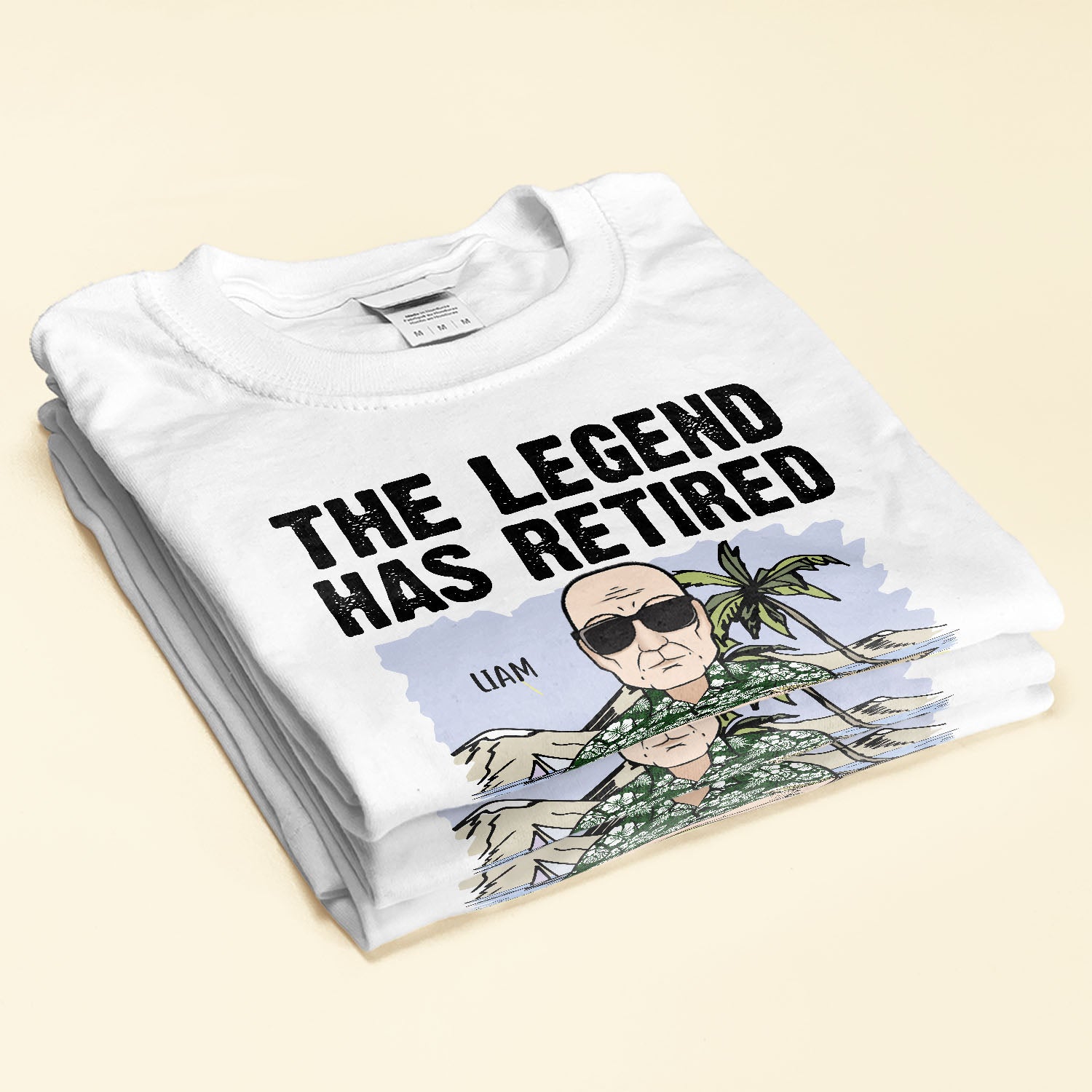 The Legend Has Retired - Not My Problem Anymore - Personalized Shirt