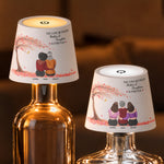 The Love Between Mother & Daughters Is Forever Gifts For Her, Mom Bottle Lamp - Personalized Night Light 1