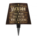 The Man The Myth The Legend - Light Art Bar Decor For Man, Dad, Grandpa, Husband - Personalized Wireless Bottle Lamp 2