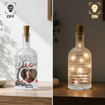 The Moment You Heart Stopped Mine Changed Forever Custom Photo Memorial New Version - Personalized Bottle Lamp 6