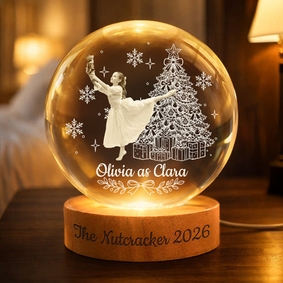 The Nutcracker 2026 - Custom Photo & Character Role - Personalized Night Light