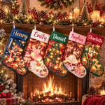 The Nutcracker Character Christmas Family Gift - Personalized Stocking 1