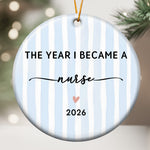 The Year I Became Milestone Keepsake For Graduation - Personalized Ornament 2