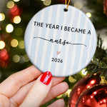 The Year I Became Milestone Keepsake For Graduation - Personalized Ornament 3