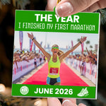 The Year With My Running Memories - Personalized Ornament 2