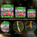 The Year With My Running Memories - Personalized Ornament 4