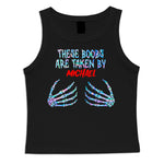 These B00Bs Are Taken Naughty Gifts For Wife - Custom Tank Top 3