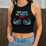 These B00Bs Are Taken Naughty Gifts For Wife - Custom Tank Top 4